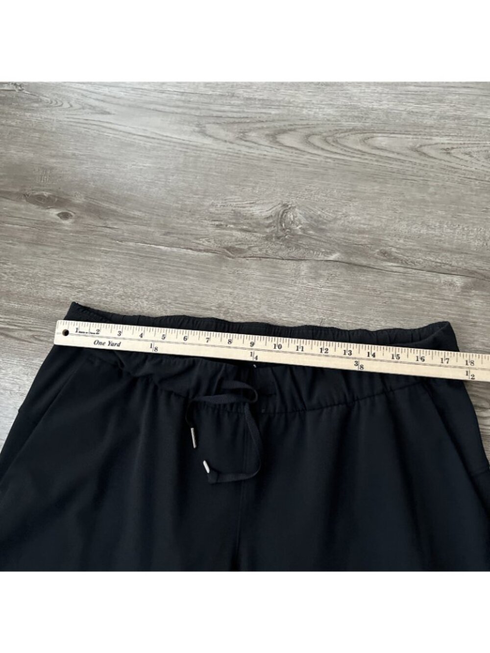 Lululemon On the Fly 7/8 Pant Womens 12 Black Hi Rise Straight Leg - Picture 6 of 15